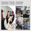 Patikima formulė, naudojama salonuose visoje Lietuvoje – Cosmarii buteliukai salone, kirpėjos naudoja Cosmarii priemones